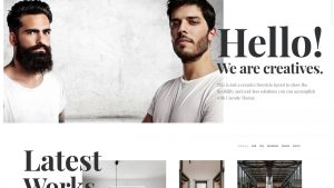 the creatives website design