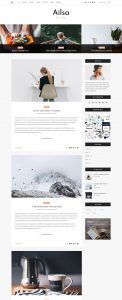 blogger's website design